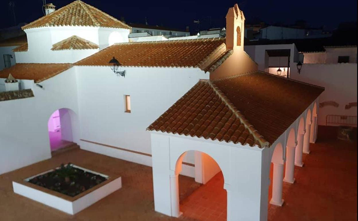 Hospital de San Miguel con la nueva iluminación 