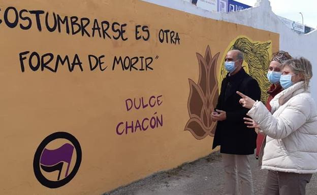 Inauguración del mural 