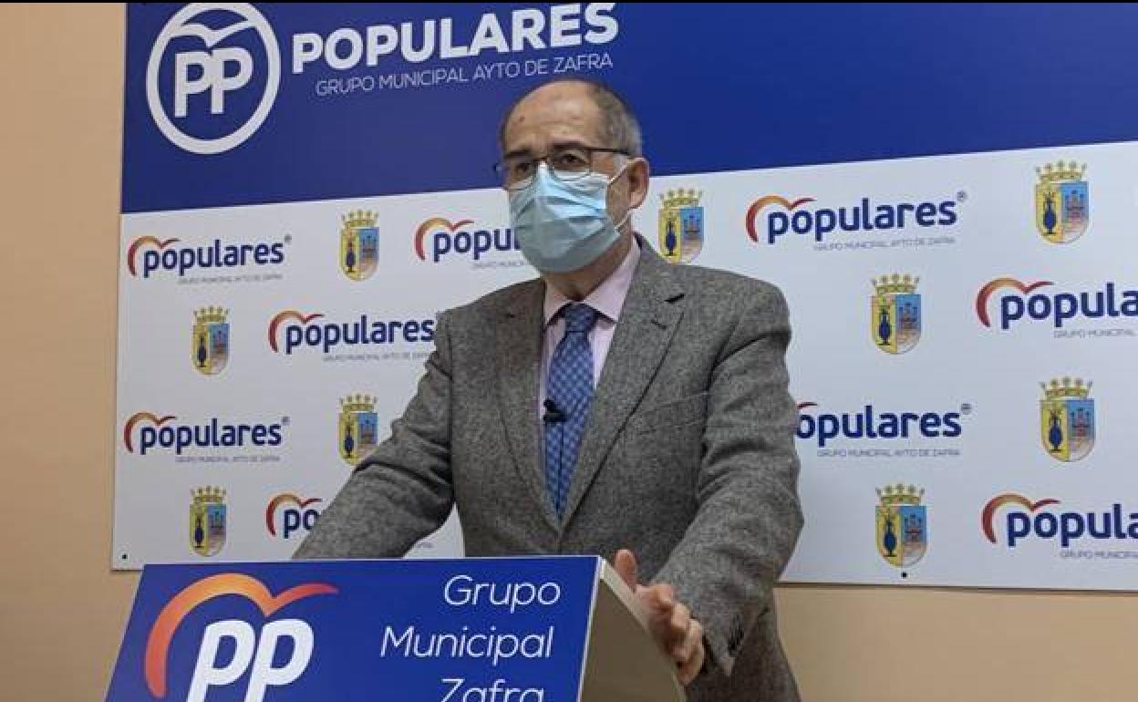 Juan Carlos Fernández es el portavoz del PP 