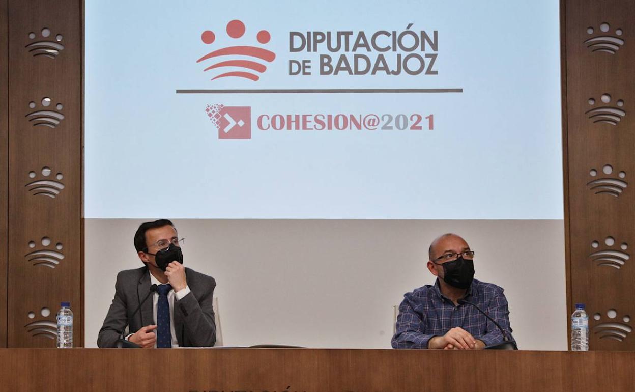 Presentaión del plan en Diputación de badajo 