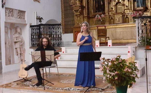 Concierto del Dúo Xácara en Santa Clara 