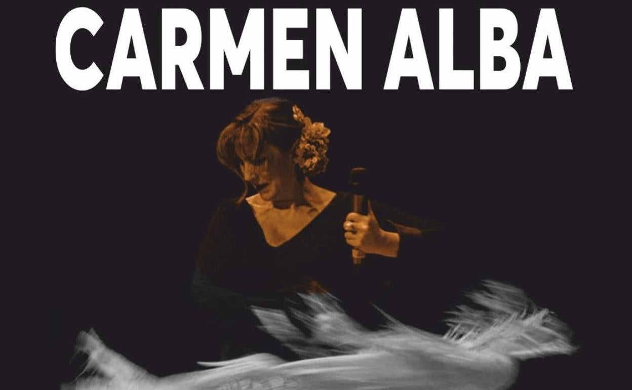 Carmen Alba vuelve este lunes a los escenarios de su pueblo con un espectáculo de copla