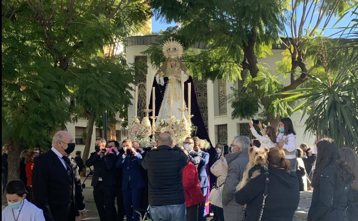 Salida de la Virgen de San Miguel