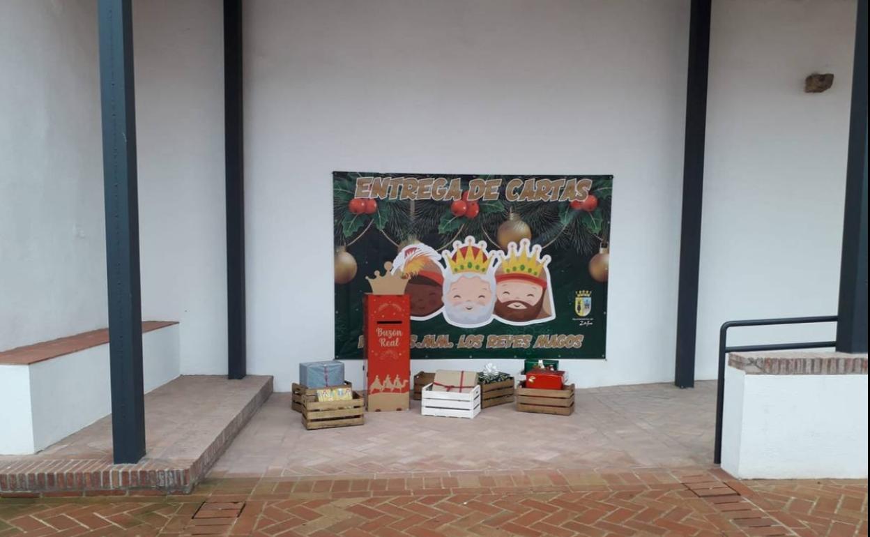 Los buzones de los Reyes Magos están instalados en varios puntos para que los niños depositen sus cartas