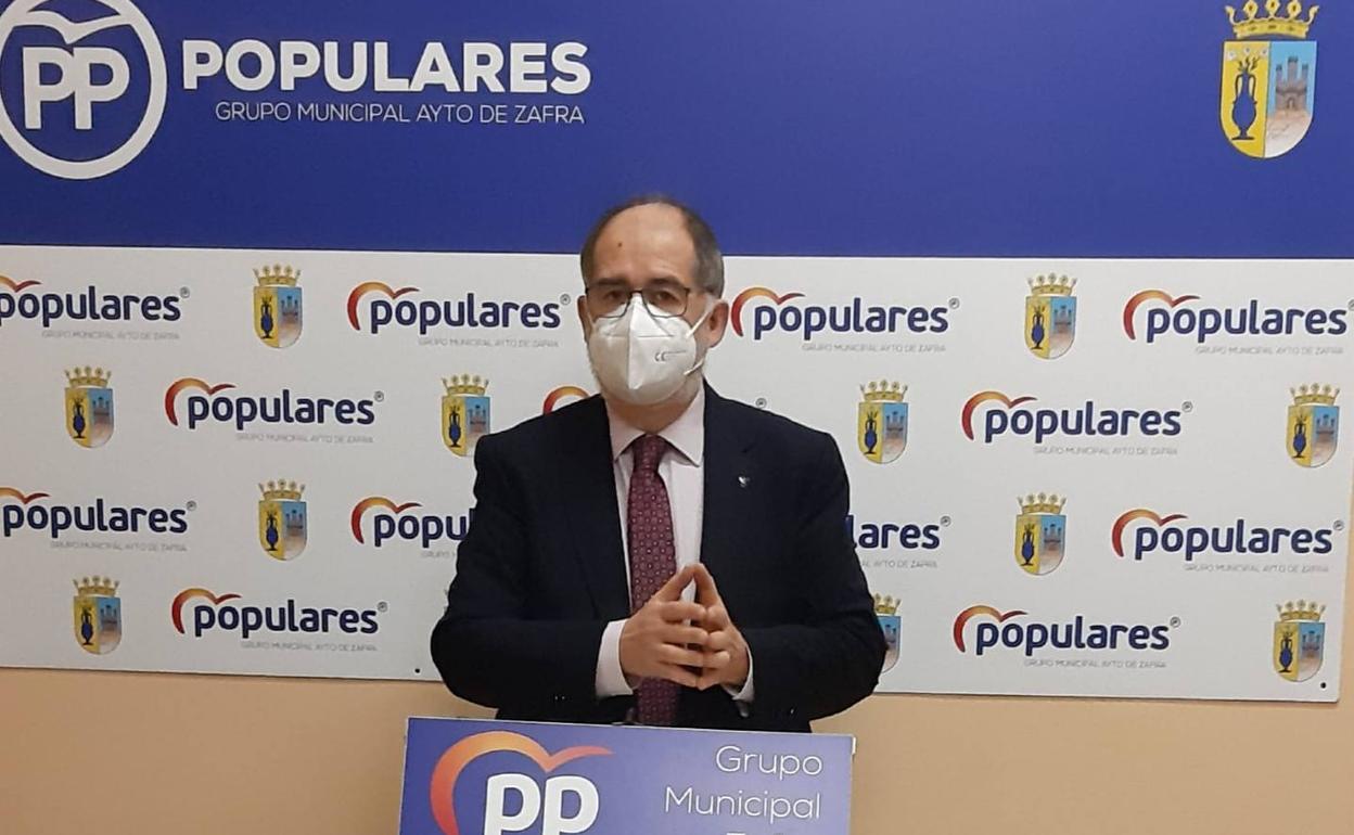 Juan Carlos Fernández, portavoz del GPP 