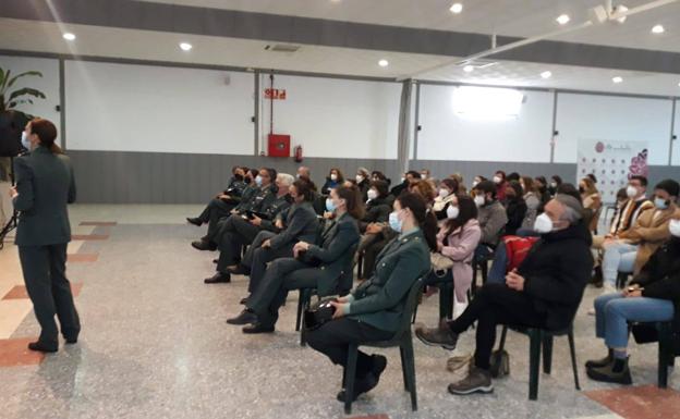 Un momento de la charla 