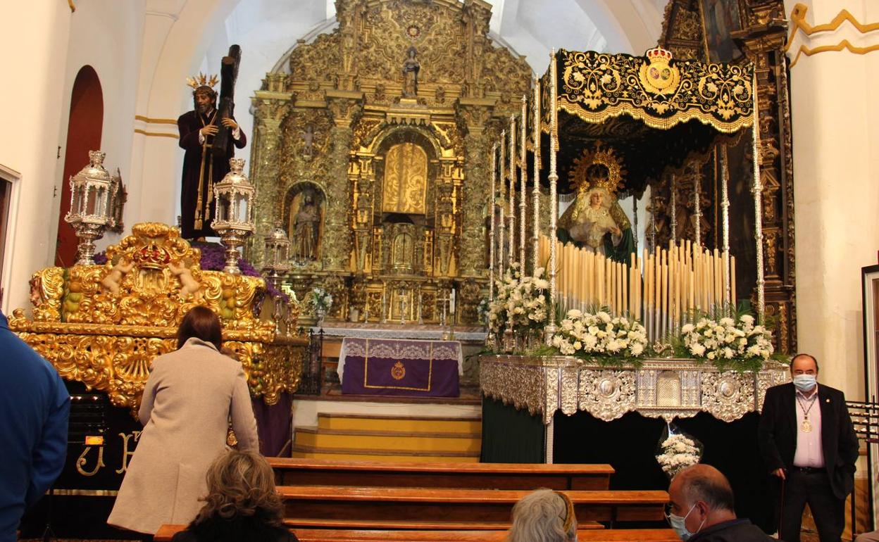 El Nazareno y la Esperanza saldrán este Jueves Santo desde la capilla de San José a las 20.30 horas