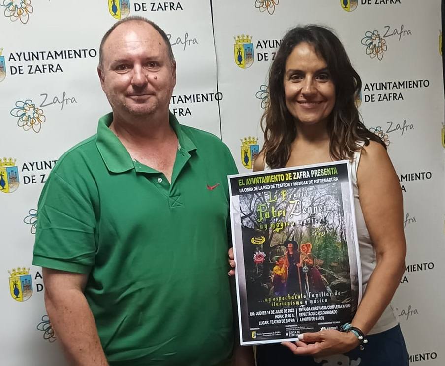 'La Brujita Patri Zenner, un mágico musical' llega al Teatro de Zafra este jueves de forma gratuita