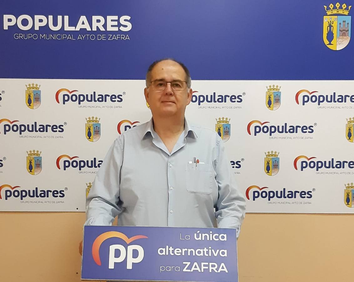 Juan Carlos Fernández durante la rueda de prensa 
