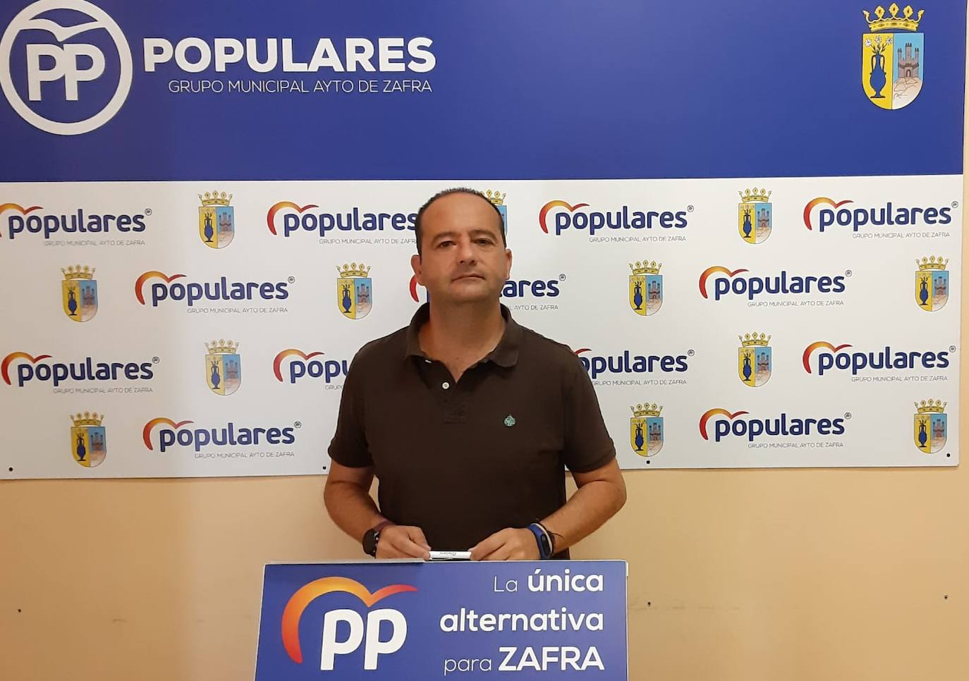 El concejal popular Javier Domingo Jaramillo 