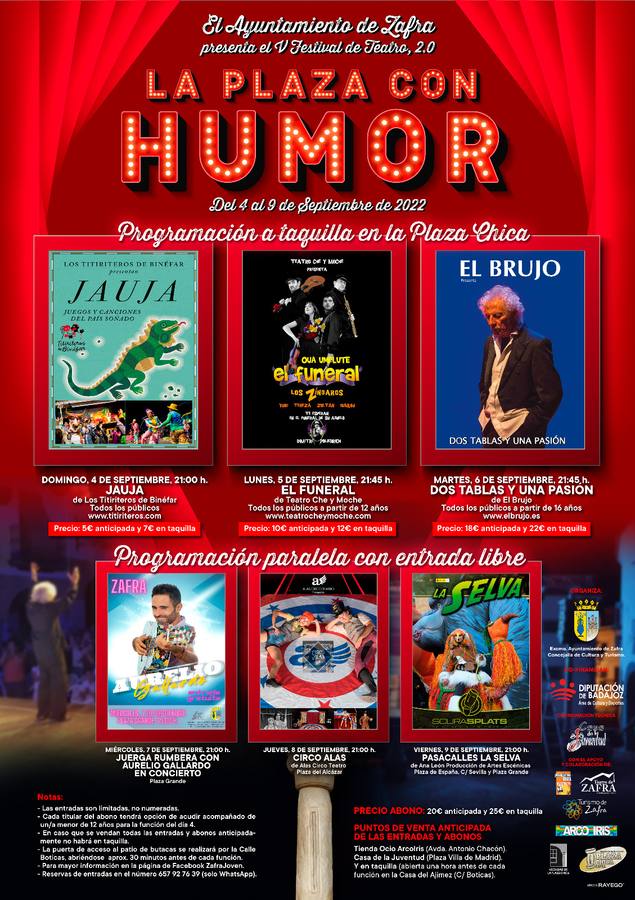 Esectáculos de 'La laza con humor' 