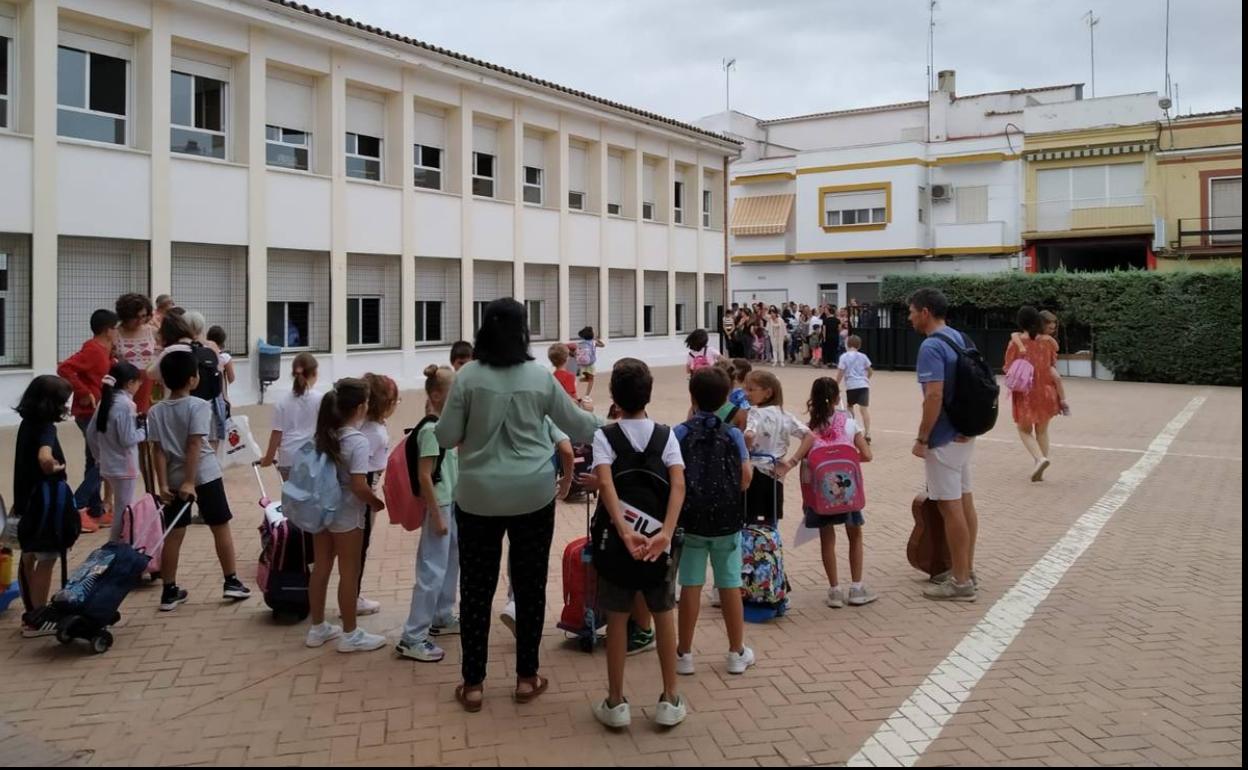 Unos 1.600 alumnos y alumnas inician el nuevo curso en los colegios de Zafra
