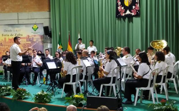 La Banda de Música de Zafra ofreció un repertorio de pasodobles 