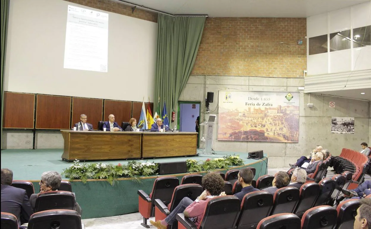 Una de las jornadas celebradas en el PAbellón Central 