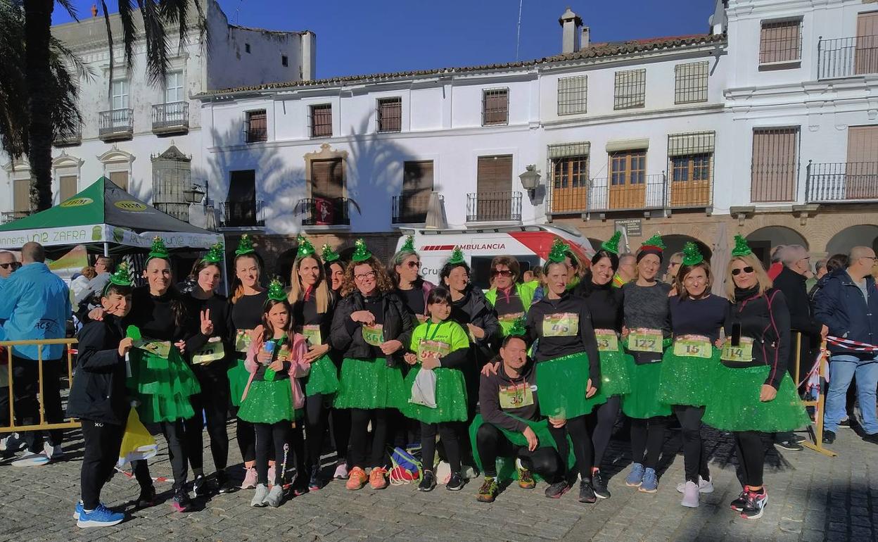 Más de 400 deportistas participan en la II San Silvestre y I Caminata a favor de Down Zafra