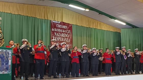 Gran calidad y acogida en el Certamen de Bandas 'María Santísima de la Esperanza. III Memorial Antonio Núñez'