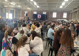 Buen ambiente en el pabellón de Primavera Gastronómica