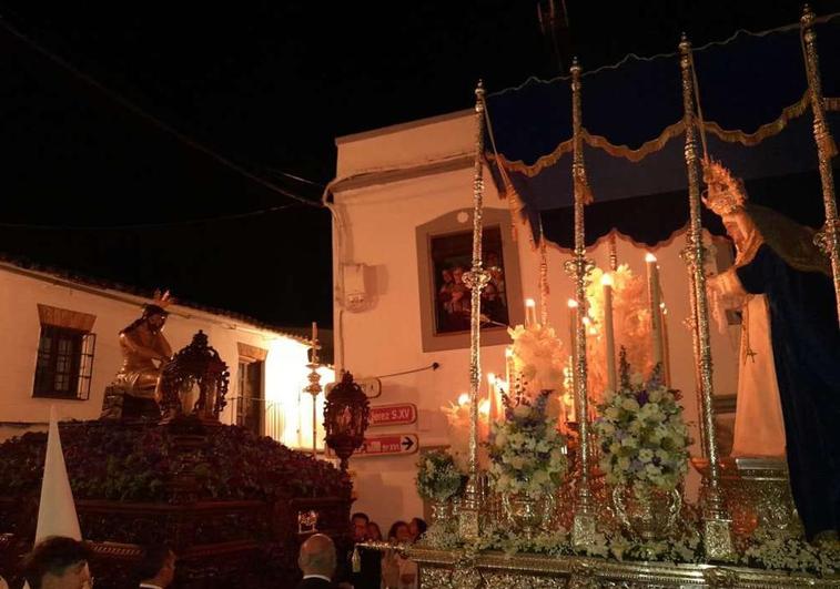 Encuentro del Cristo con la Virgen de la Salud