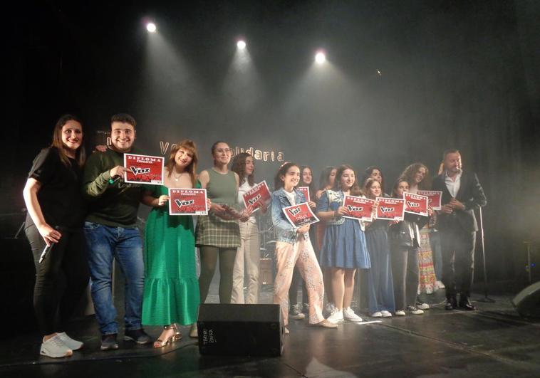 María Veróz y Carmen Iglesias ganadoras del concurso 'La Voz Solidaria'