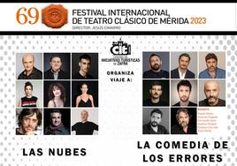 El CIT viajará al Festival de Teatro de Mérida para ver 'Las nubes' y 'La comedia de los errores'