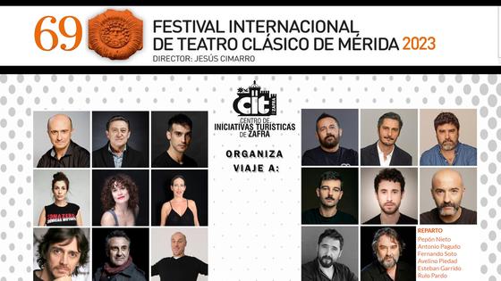 El CIT viajará al Festival de Teatro de Mérida para ver 'Las nubes' y 'La comedia de los errores'