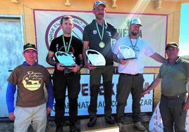 Pódium del campeonato