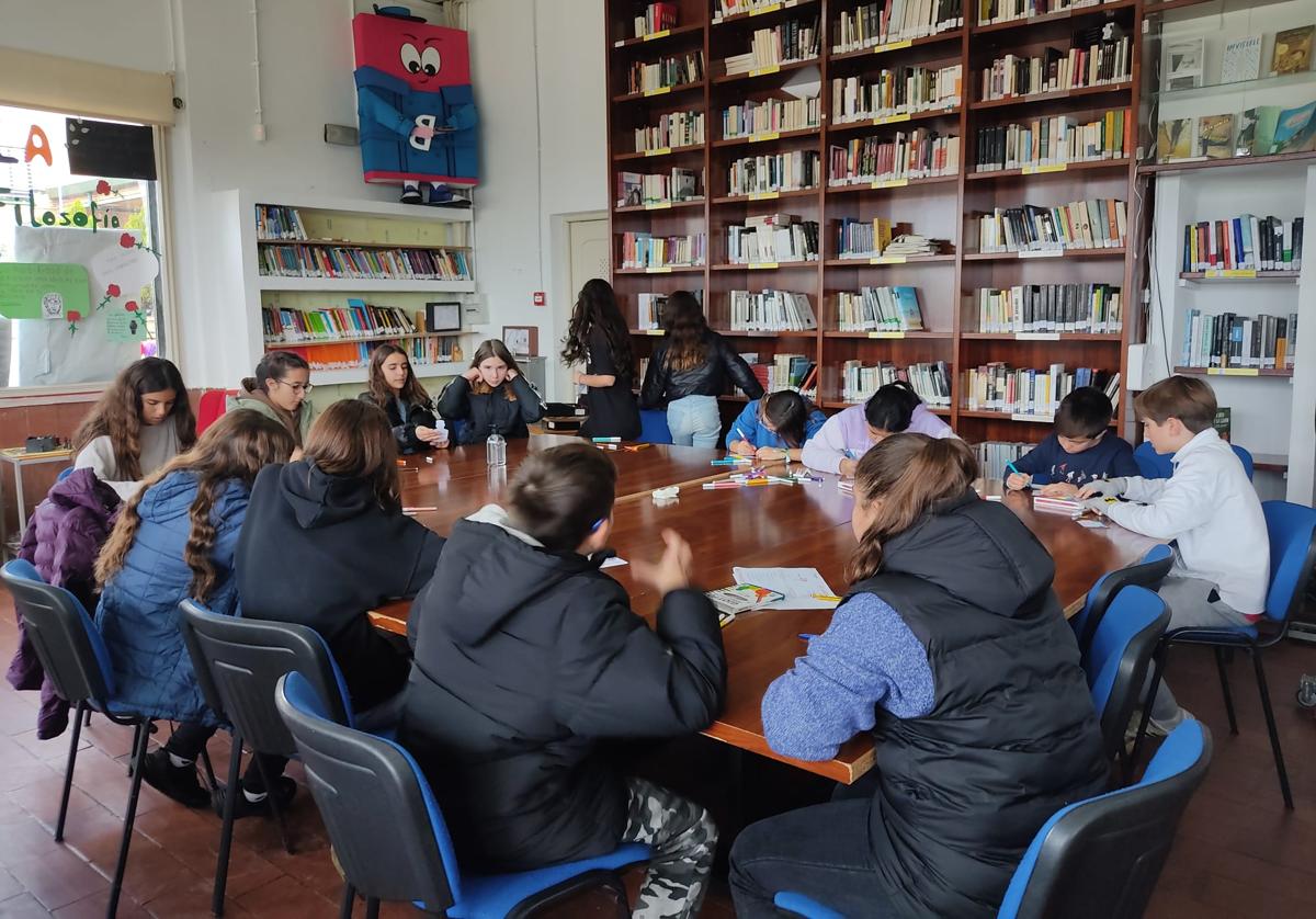 La biblioteca del instituto