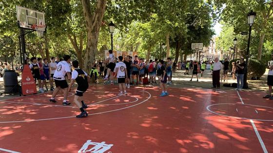 Récord de participación en el Street Basket 2023 Tour que se ha iniciado en Zafra