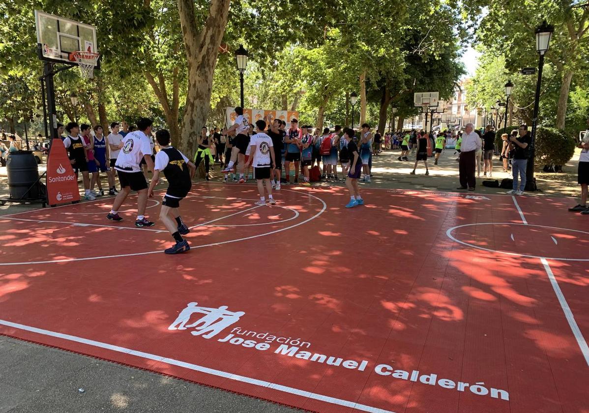 Récord de participación en el Street Basket 2023 Tour que se ha iniciado en Zafra