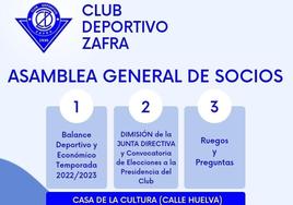 Convocatoria de la asamblea
