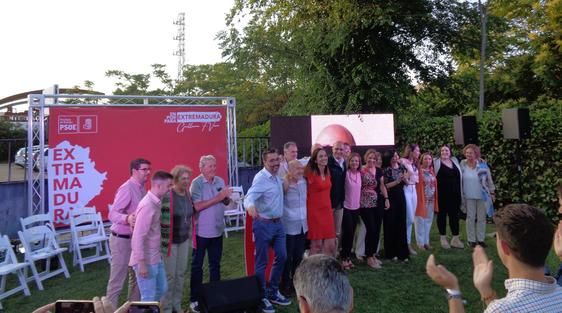 El PSOE de Zafra presentó su candidatura a las elecciones municipales