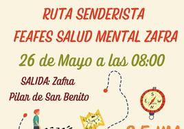 Cartel anunciador de la actividad