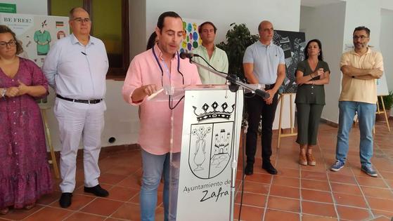 Andrés Malpica leyó el manifiesto por el Día Internacional del Orgullo LGBTI+