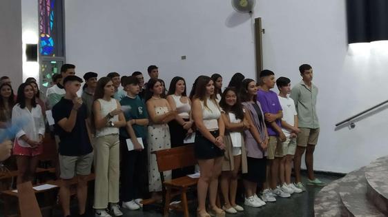 Bendecidos los jóvenes de la Comunidad Parroquial que participarán en la JMJ 2023