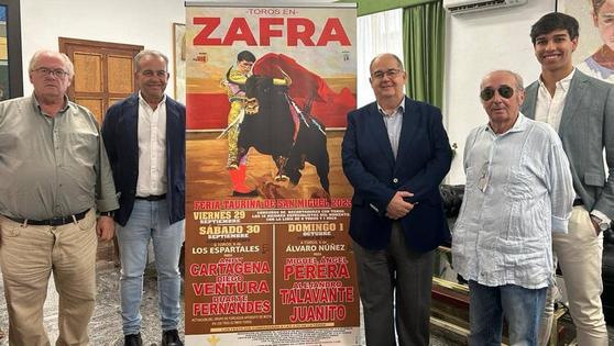Perera, Talavante y Juanito torearán en la plaza de toros de Zafra el domingo 1 de octubre