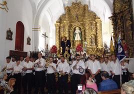 Concierto de la banda en la capilla de San José