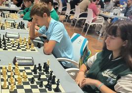 Algunos de los miembros del equipo zafrense durante el torneo