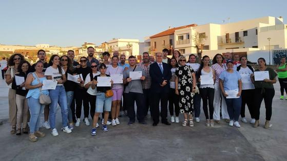 La Escuela Profesional Dual Zafra VI clausuró el curso en el Parque de los Olvidados