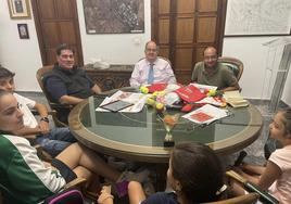 Presentación de la prueba en el ayuntamiento