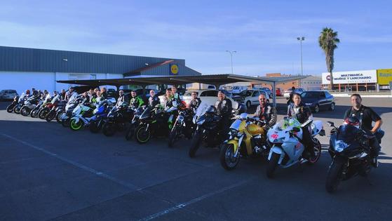 Zafra cuenta con un nuevo grupo motero, el Moto Group Klan-Destino