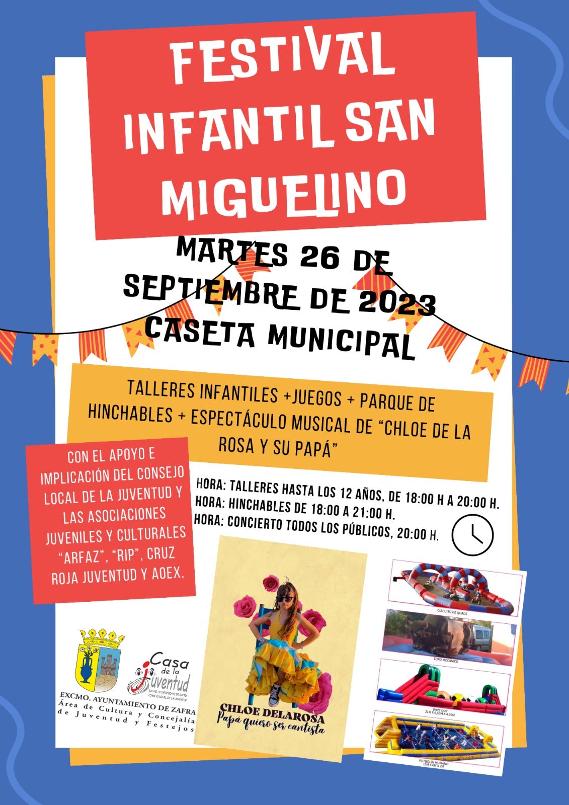 Los más pequeños disfrutarán del Festival San Miguelino