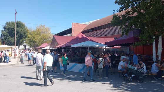 El pulpo a la gallega nunca falta en la feria
