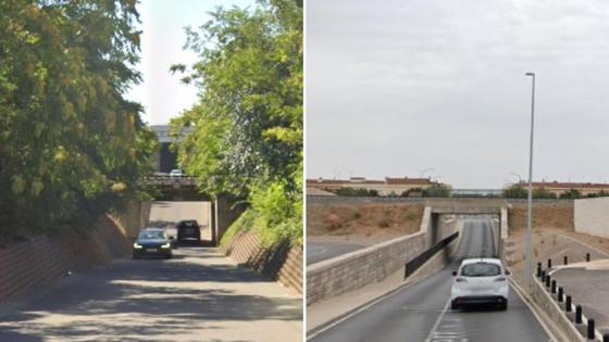 Los dos pasos soterrados cortados al tráfico y el Parque de la Paz cerrado por las lluvias