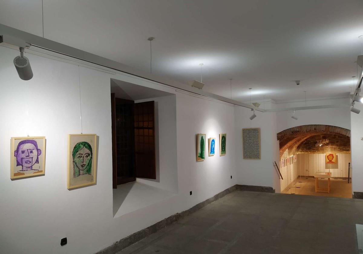 El artista Gabriel Noja muestra en Santa Marina su exposición 'Reciclarte'