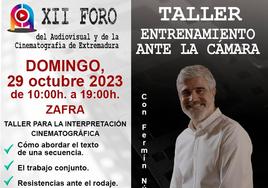 Cartel anunciador de la formación