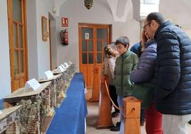 El público pudo observar los trabajos realizados enel taller