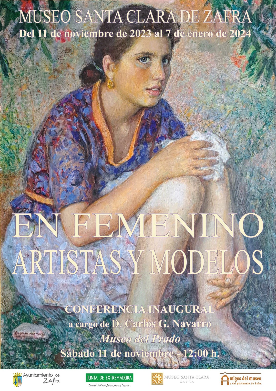 El Museo de Santa Clara abre este sábado la exposición 'En Femenino: Artistas y Modelos'