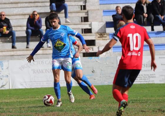 Un momenot del partido