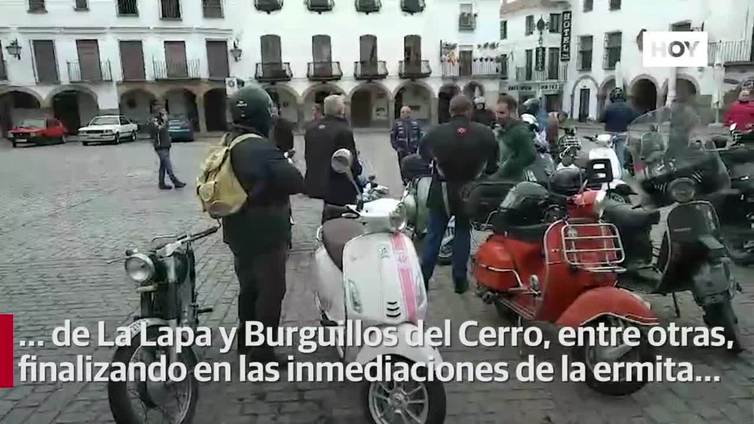 La primera ruta de la temporada de Vespaclásico