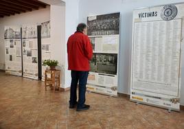 La exposición a su paso por Los Santos de Maimona